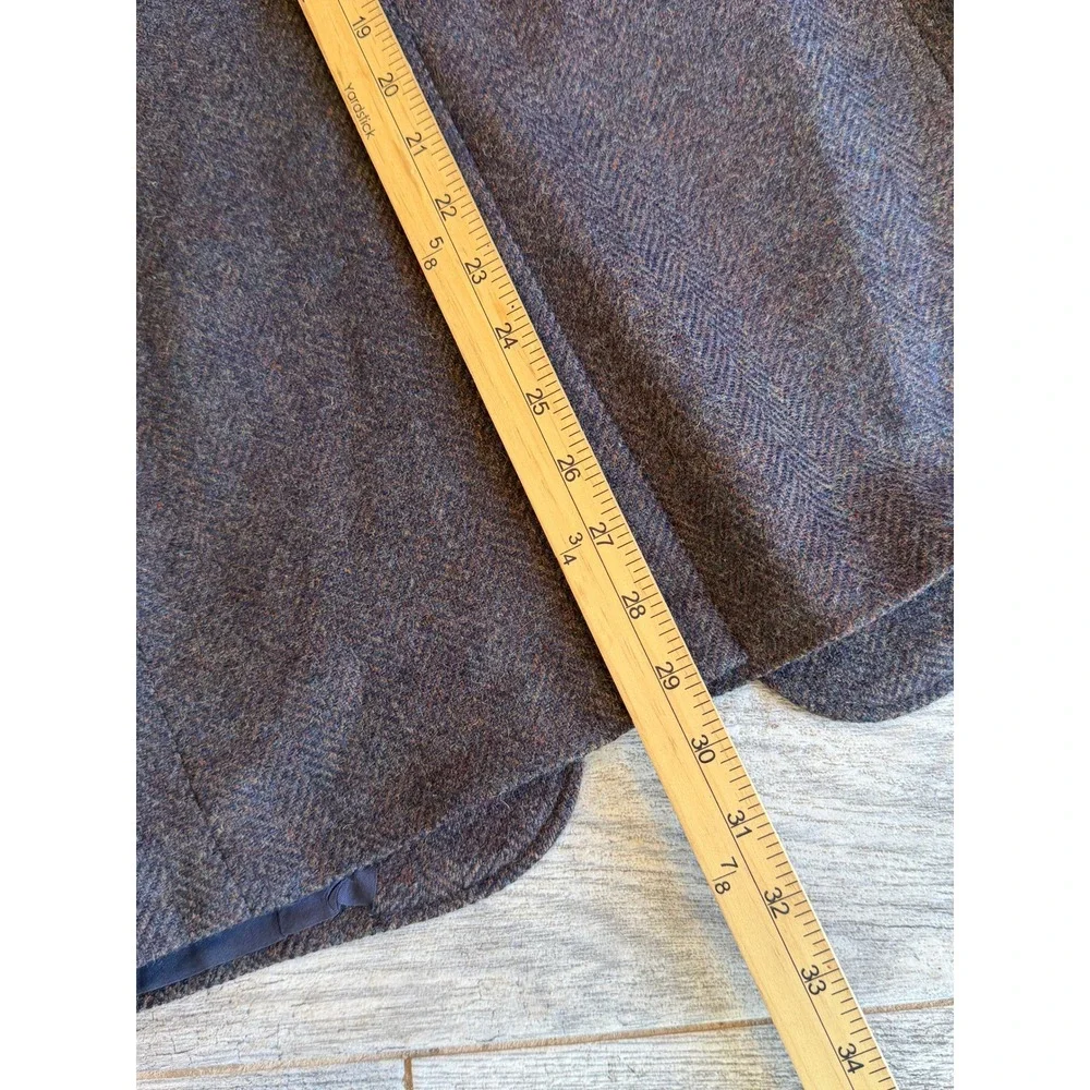 Imperial by Haggar Blazer 38 Brown Herringbone Pure Wool Sport Coat Mens NWOT